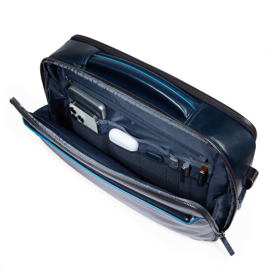 Piquadro Blue Square Koffer Leer 39 cm Laptop compartiment