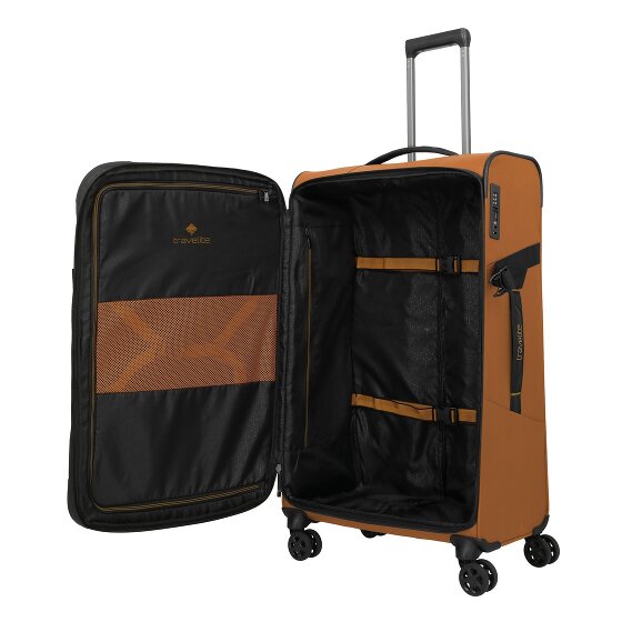 Travelite Briize 4 wielen Trolley L 78 cm met uitbreidingsplooi
