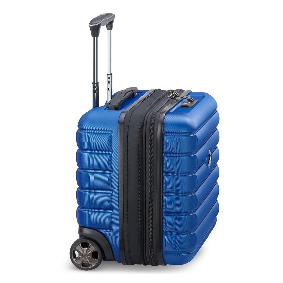 Delsey Paris Shadow 5.0 4-wiel business trolley 38 cm laptopvak met uitbreidingsplooi