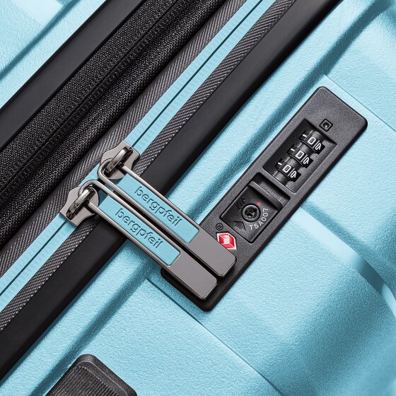 Bergpfeil Travel 4-wiel kofferset, 3-delig, met rekbare vouw