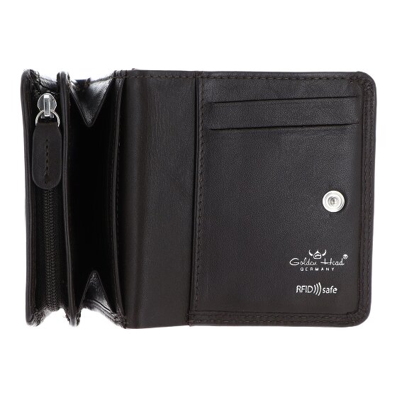 Golden Head Polo Portemonnee RFID-bescherming Leder 10 cm