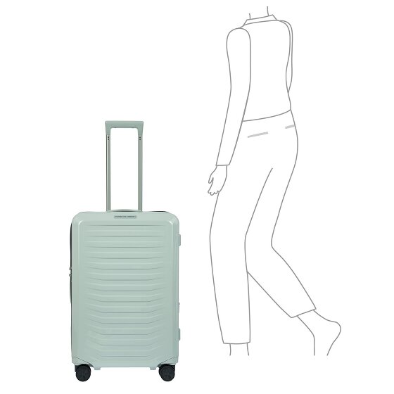 Porsche Design Roadster 4 wielen Trolley M 69 cm met uitbreidingsplooi