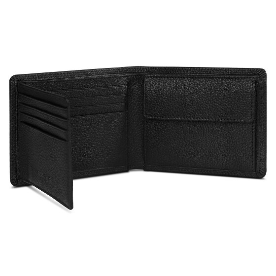 Redolz Leather Essentials QF portemonnee RFID leer 12 cm uitklapbaar
