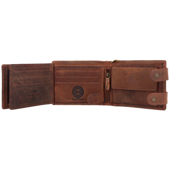 Greenland Nature Montenegro Portemonnee RFID Leer 12 cm