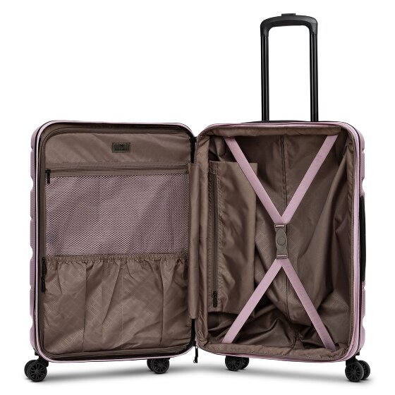 Franky Munich 4.0 4-wiel trolley M 66 cm met uitbreidingsplooi