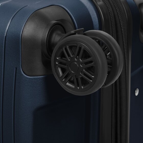 d&n Travel Line 4300-Plus 4 wielen Trolley M 65 cm met uitbreidingsplooi