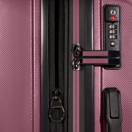 Redolz Essentials 14 4 wielen Trolley M 65 cm met uitbreidingsplooi