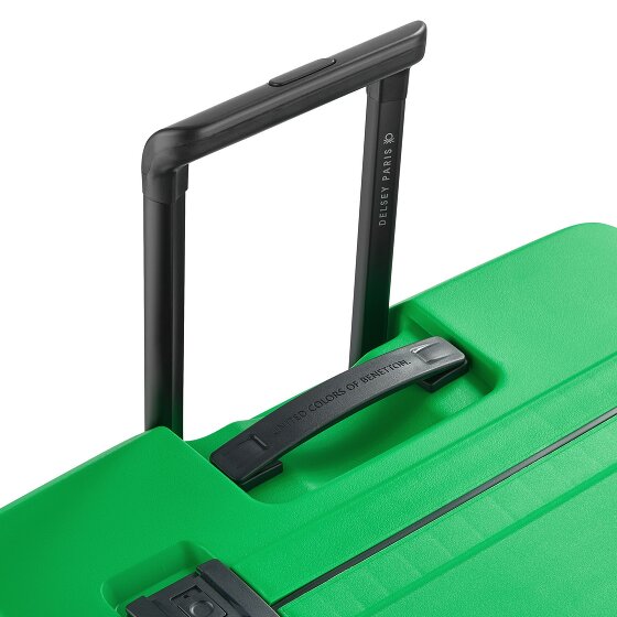 Delsey Paris x United Colors of Benetton Colour Block harde 4-wiel trolley 76 cm