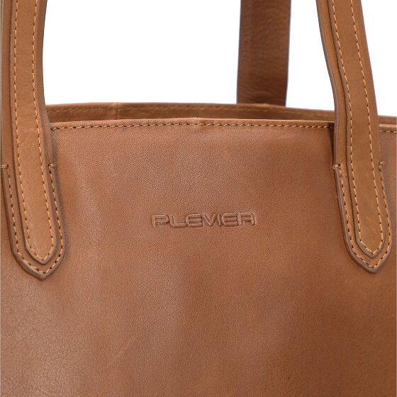 Plevier Power Shopper Tas Leer 41 cm Laptop compartiment