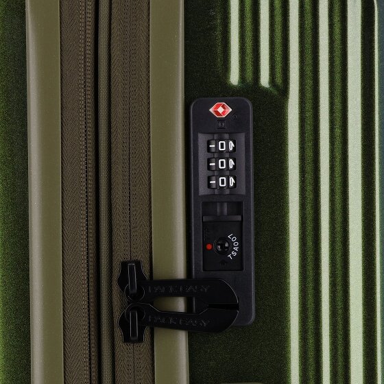 Pack Easy Flow 4 wielen Trolley M 66 cm met uitbreidingsplooi