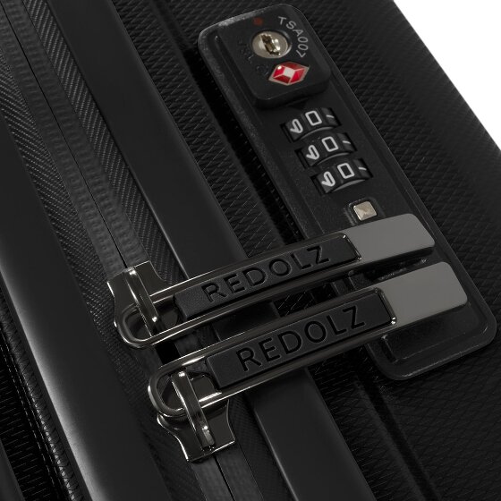 Redolz Essentials 14 4-wiel cabine trolley 55 cm slank