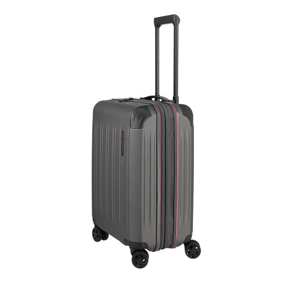 Travelite Dynamiic 4 wielen Cabinewagen 55 cm met uitbreidingsplooi