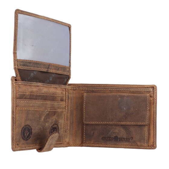 Greenburry Vintage portemonnee leer 12 cm