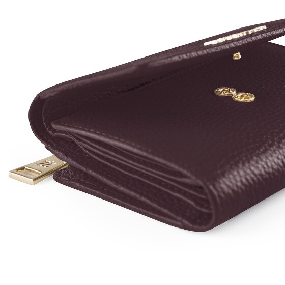 Lazarotti Bologna Leather XL portemonnee met ritsvak rondom, leer, 14 cm
