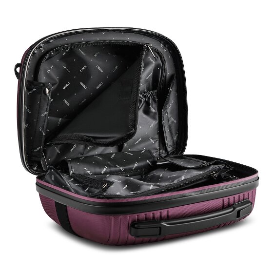 Redolz Essentials14 4-wiel kofferset Beautycase 4st met uitklapbaar laptopvak