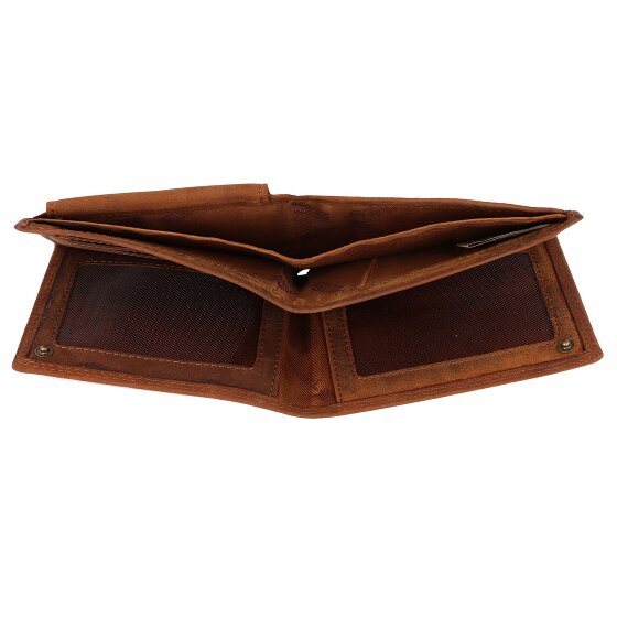 Greenland Nature Montenegro Portemonnee RFID Leer 12 cm Greenland Nature Montenegro Portemonnee RFID Leer 12 cm