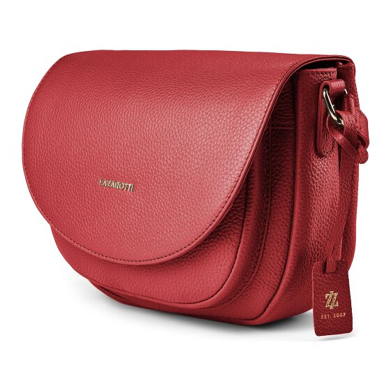 Lazarotti Bologna Leather Crossbody tas Leder 25.5 cm