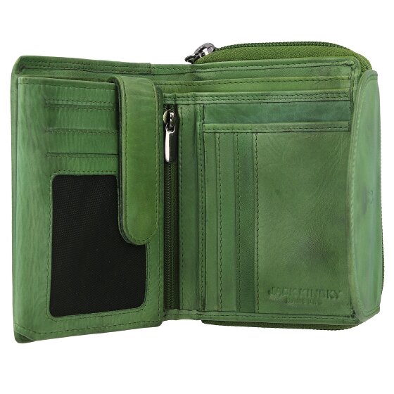 Jack Kinsky Nelson Portemonnee RFID Leer 12,5 cm