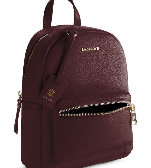 Lazarotti Bologna Leather Stad rugzak Leder 27 cm