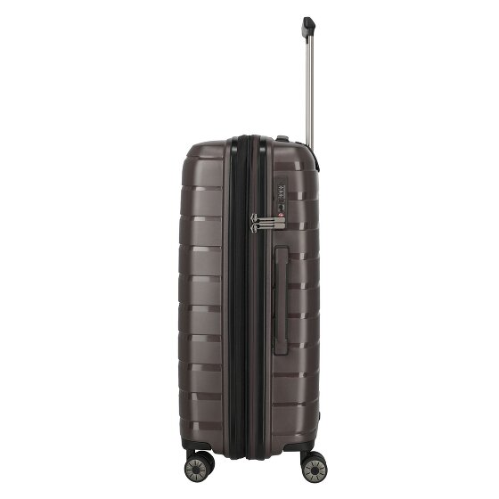 Travelite Air Base 4 wielen Kofferset 3-delig met uitbreidingsplooi