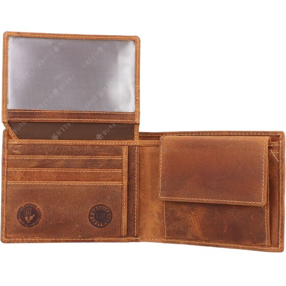 Greenburry Vintage Portemonnee Leer 12 cm