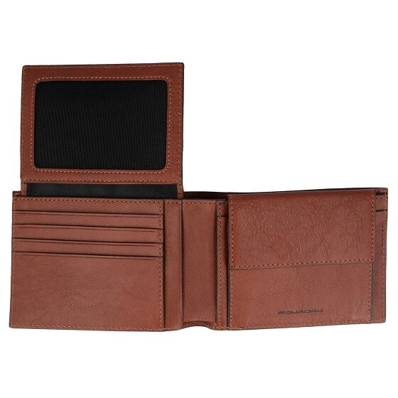 Piquadro Portemonnee M Leer 12,5 cm