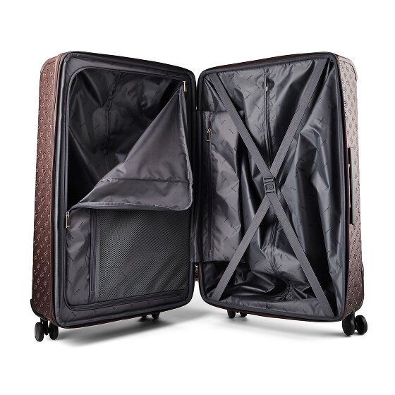 Guess Lenwood 4 wielen Trolley 76 cm met uitbreidingsplooi