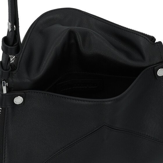 Karl Lagerfeld Hardware Mini tas Schoudertas Leer 18 cm met uitbreidingsplooi