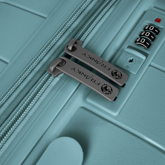 Franky London 4 wielen Trolley M 65 cm met uitbreidingsplooi