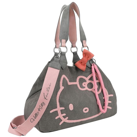 Fritzi aus Preußen Izzy Medium Hello Kitty fritzi  Canvas Shopper Tas 42 cm