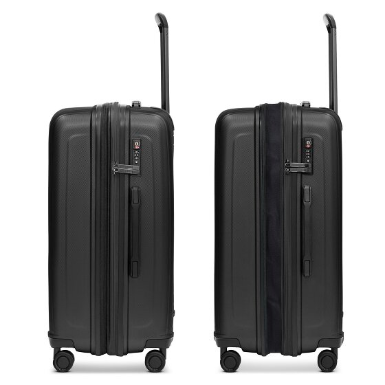 Redolz Essentials 14 4-wiel kofferset + beautycase 4 stuks met stretchvouw