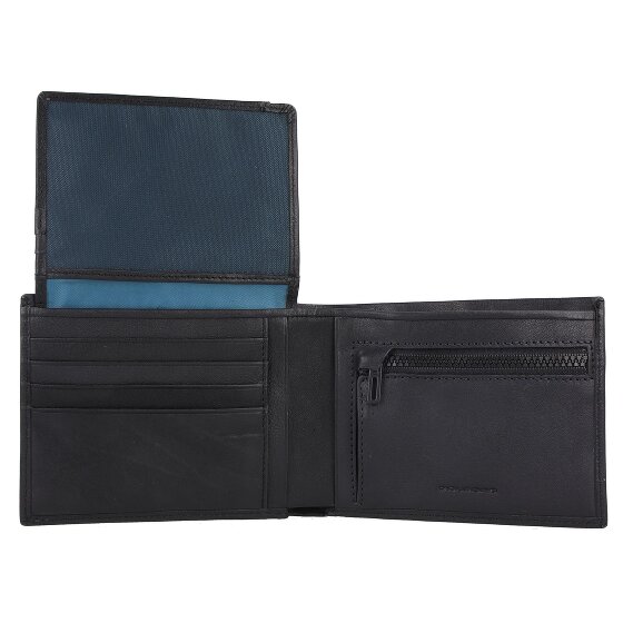 Piquadro Harper Portemonnee RFID Leer 14 cm