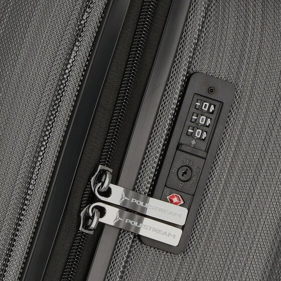 Polestream Moonrock 4 wielen Trolley 78 cm met uitbreidingsplooi