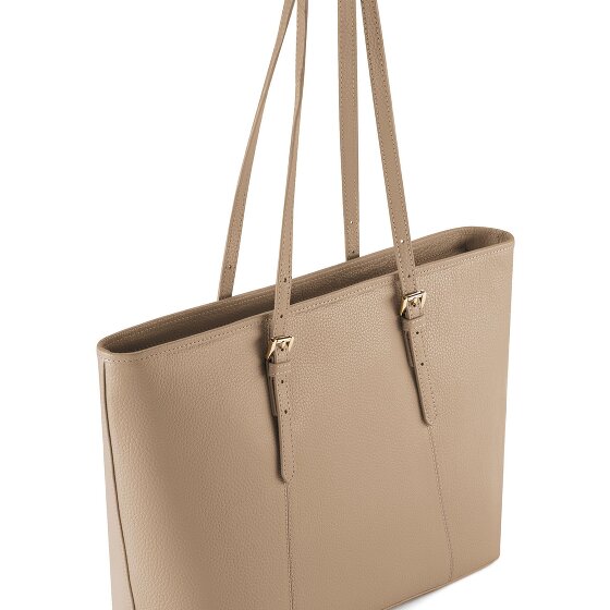 Lazarotti Bologna Leren XL Shopper Tas Leer 35 cm
