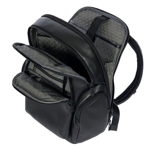 Porsche Design Roadster Zakelijke rugzak Leer 38 cm Laptop compartiment