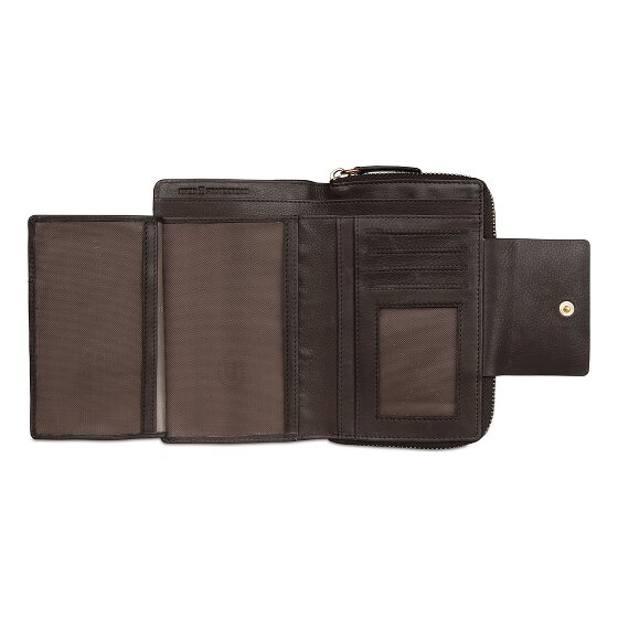 bugatti Fabia Portemonnee RFID-bescherming Leer 16 cm