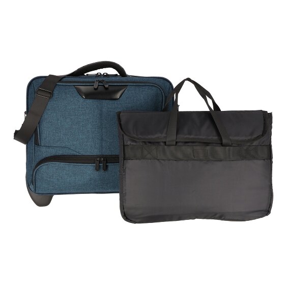 Dermata 2 wielen Bedrijfswagen 41 cm Laptop compartiment Dermata 2 wielen Bedrijfswagen 41 cm Laptop compartiment