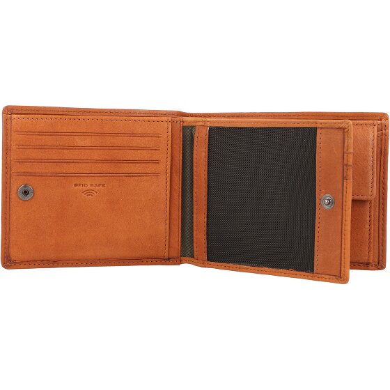 Strellson Blackwall Myles Portemonnee RFID-bescherming Leer 12 cm