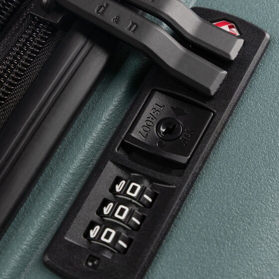 d&n Toronto 4 wielen Kofferset 3-delig met uitbreidingsplooi