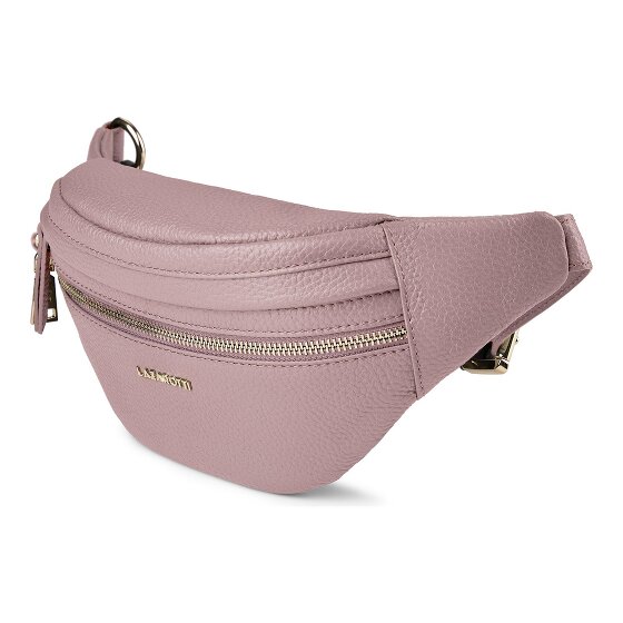 Lazarotti Bologna leer Fanny pack met dubbele rits, crossbody, leer, 25 cm