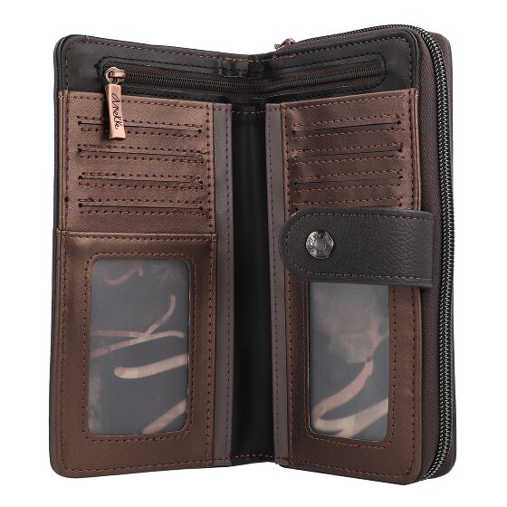 Anekke Wings Portemonnee RFID-bescherming 18 cm