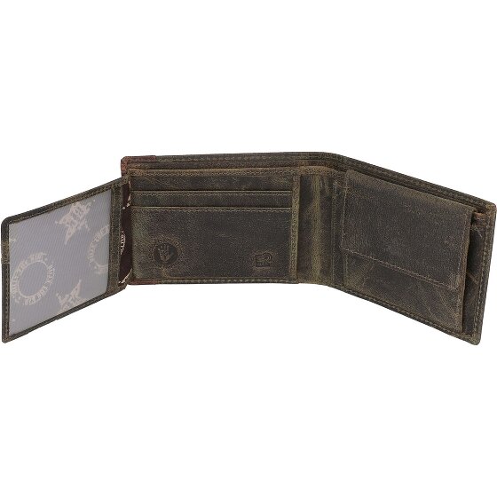 Billy the Kid Hunter portemonnee RFID leer 12 cm