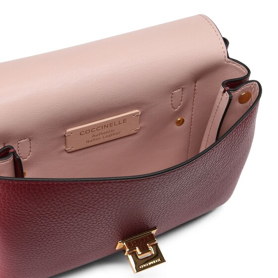 Coccinelle Arlettis handtas leer 19 cm