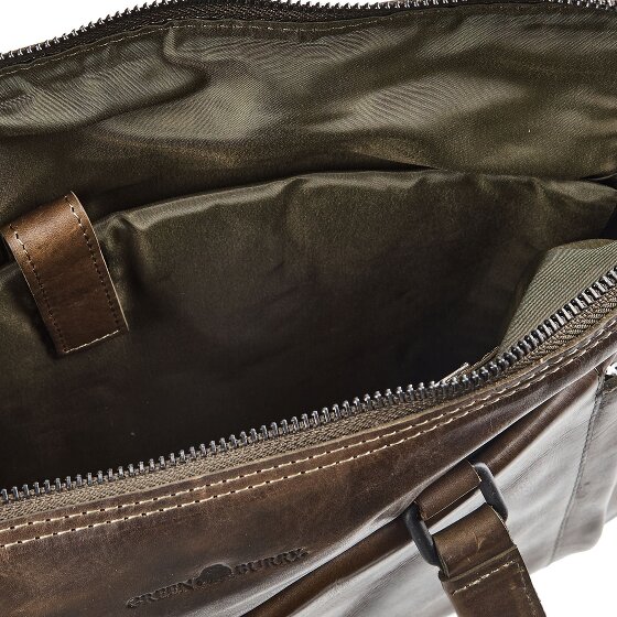 Greenburry Newport Aktentas Leder 39 cm Laptopvak