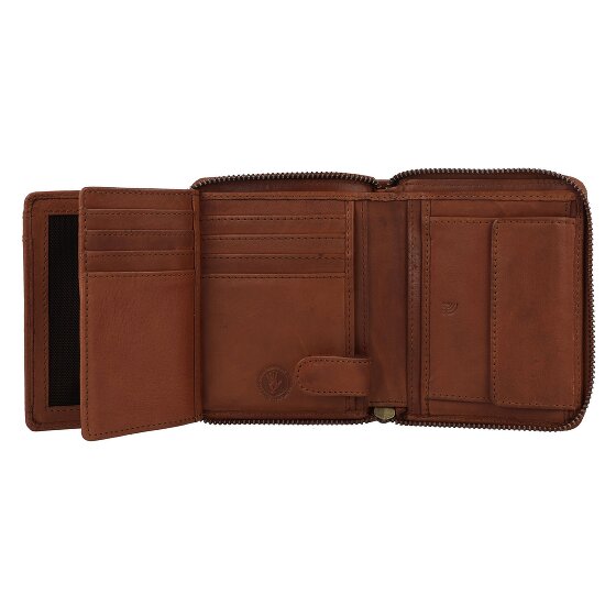 Greenburry Colombiana Portemonnee RFID-bescherming Leer 10.5 cm