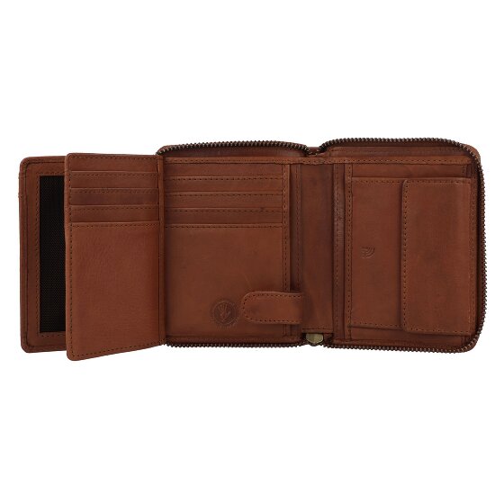 Greenburry Colombiana Portemonnee RFID-bescherming Leer 10.5 cm
