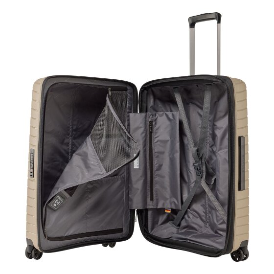 Stratic Novium 4 wielen Trolley M 65 cm met uitbreidingsplooi