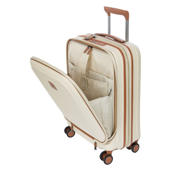 Bric's Taormina 4 wielen Trolley S 57 cm met uitbreidingsplooi