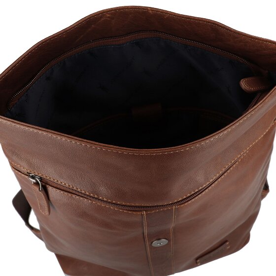 Jack Kinsky Porto Dagrugzak Leer 37 cm Laptop compartiment