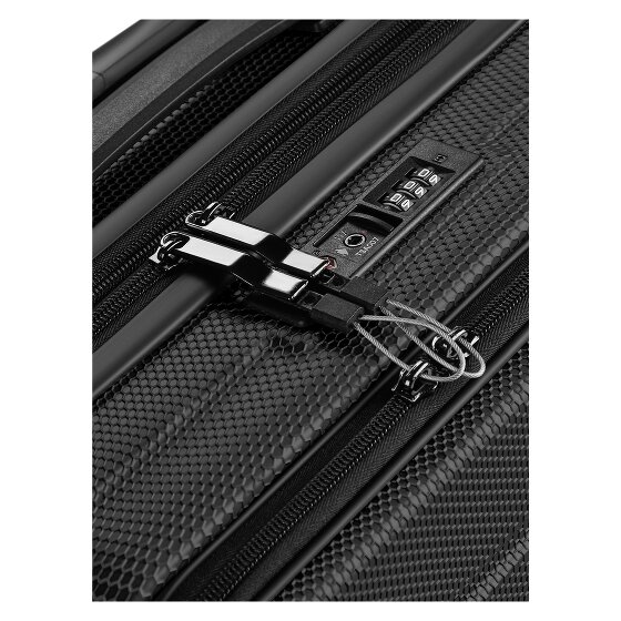 Franky Munich 4.0 4 wielen Cabinewagen 55 cm Laptopvak met uitbreidingsplooi